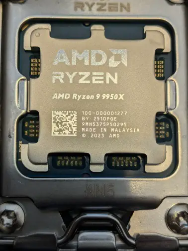 Ryzen failures, 9950X