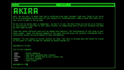 Akira Ransomware Exploits SonicWall VPN Accounts With Lightning-Fast Intrusions