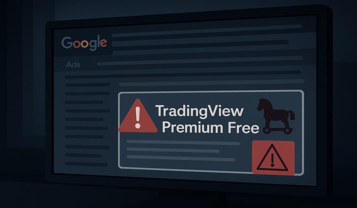 Google Ads Used to Spread Trojan Disguised as TradingView Premium