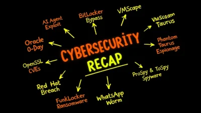⚡ Weekly Recap: Oracle 0-Day, BitLocker Bypass, VMScape, WhatsApp Worm & More