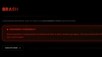 New "Brash" Exploit Crashes Chromium Browsers Instantly with a Single Malicious URL