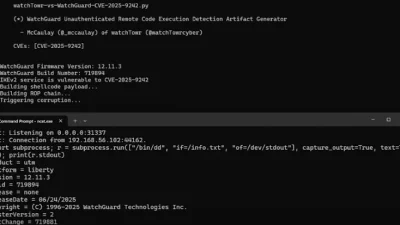 Researchers Uncover WatchGuard VPN Bug That Could Let Attackers Take Over Devices