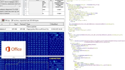 Ukraine Warns of CABINETRAT Backdoor + XLL Add-ins Spread via Signal ZIPs