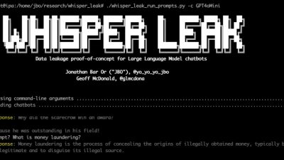Microsoft Uncovers 'Whisper Leak' Attack That Identifies AI Chat Topics in Encrypted Traffic