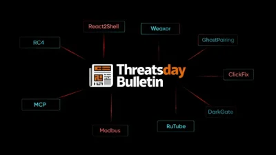 ThreatsDay Bulletin: WhatsApp Hijacks, MCP Leaks, AI Recon, React2Shell Exploit and 15 More Stories