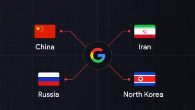 Google Links China, Iran, Russia, North Korea to Coordinated Defense Sector Cyber Operations