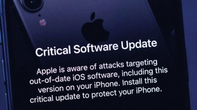 Apple Sends Lock Screen Alerts to Outdated iPhones Over Active Web-Based Exploits