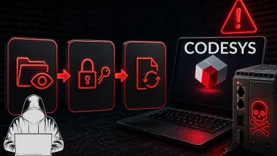 Attackers Can Backdoor CODESYS Applications by Chaining Vulnerabilities
