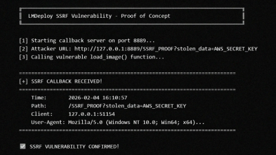 LMDeploy CVE-2026-33626 Flaw Exploited Within 13 Hours of Disclosure