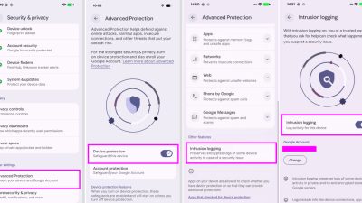 Android Adds Intrusion Logging for Sophisticated Spyware Forensics