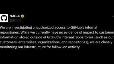 GitHub Breached — Employee Device Hack Led to Exfiltration of 3,800+ Internal Repos