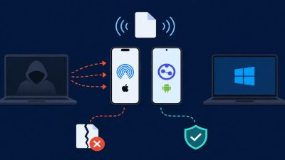 AirDrop and Quick Share Flaws Let Nearby Attackers Trigger Crashes and Bypass Checks