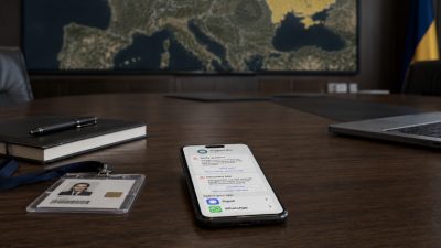 Ukraine Says Russian Intelligence Used Fake Support Texts to Steal Messaging Credentials