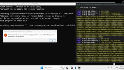 Unpatched Windows Search URI Vulnerability Lets Attackers Steal NTLMv2 Hashes