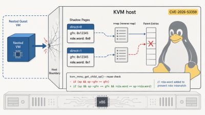 16-Year-Old Linux KVM Flaw Lets Guest VMs Escape to Host on Intel and AMD x86 Systems