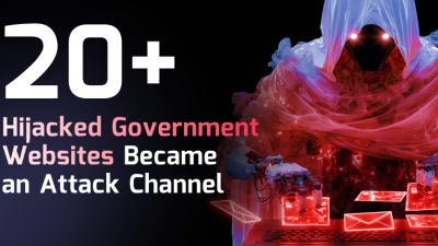 20+ Hijacked Government Websites Became an Attack Channel
