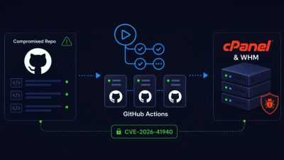 Attackers Weaponize GitHub Actions Runners to Target cPanel and WHM Servers