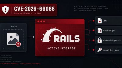 Critical Rails Flaw Could Let Unauthenticated Attackers Read Server Files via Image Uploads