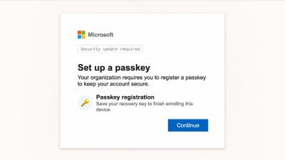 Hackers Use Fake Microsoft Entra Passkey Enrollment to Gain Microsoft 365 Access