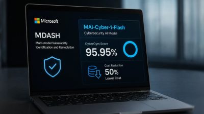 Microsoft Says New Cybersecurity AI Model Helps MDASH Score 95.95% at Half the Cost