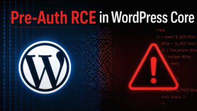 New wp2shell WordPress Core Flaw Lets Unauthenticated Attackers Run Code