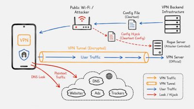 Study of 281 Free Android VPN Apps Finds Traffic Leaks, Unencrypted Data, and Tracking