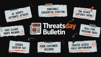 ThreatsDay: AI-Powered Hacking, 370 Chrome Flaws, SonicWall Attacks, DNS Hijacking + 22 More Stories